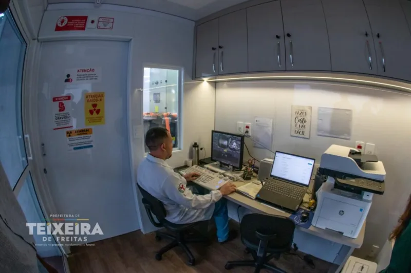 Teixeira de Freitas recebe Carreta da Saúde de Imagem e amplia oferta de exames especializados
