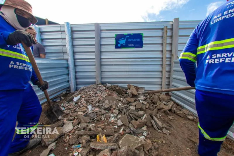 Menos descarte irregular, mais sustentabilidade: ecoponto muda a realidade de Teixeira de Freitas Menos descarte irregular, mais sustentabilidade: ecoponto muda a realidade de Teixeira de Freitas