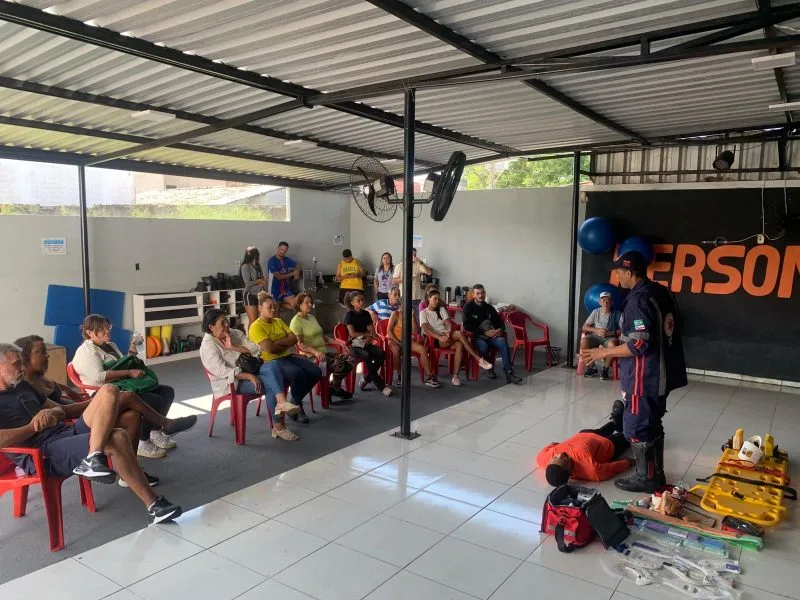 VISAT promove ação integrada de saúde do trabalhador com serviços gratuitos e treinamento em primeiros socorros