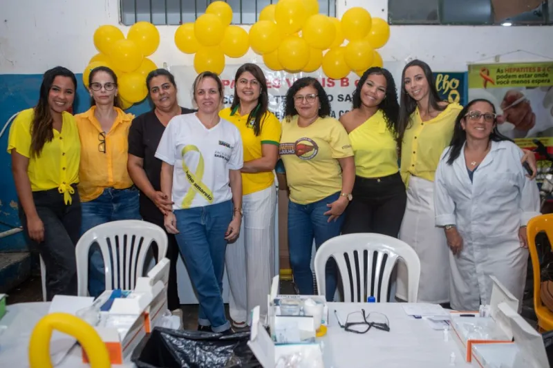Campanha Julho Amarelo leva testagem e vacinação ao Mercado Municipal de Teixeira de Freitas Campanha Julho Amarelo leva testagem e vacinação ao Mercado Municipal de Teixeira de Freitas