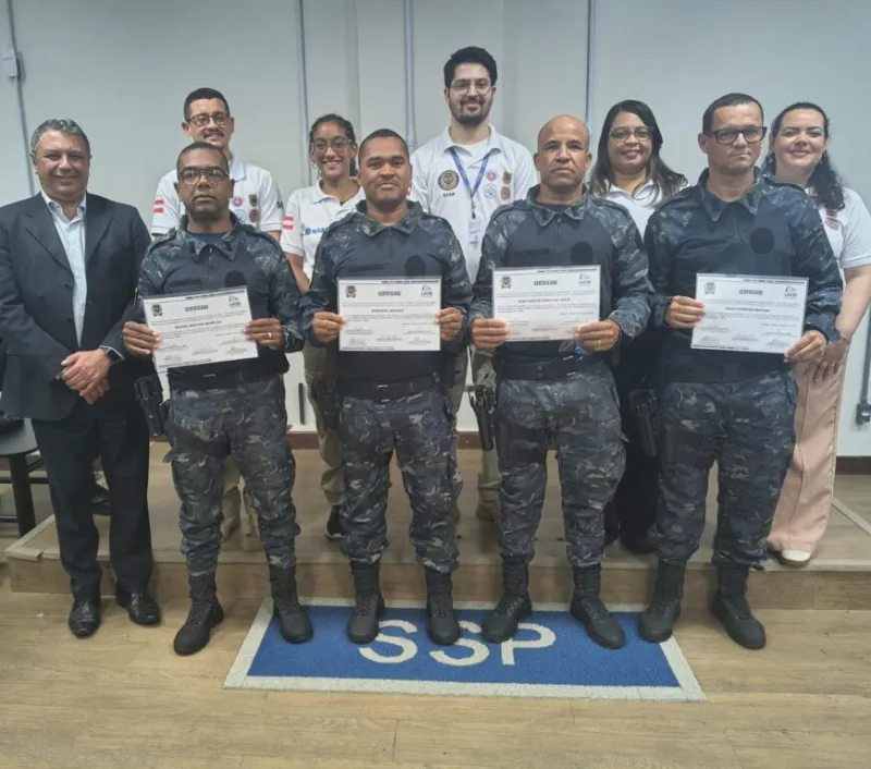 Guardas Municipais de Teixeira de Freitas participam de capacitação estadual em segurança pública