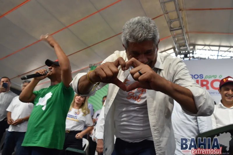 Multidão participa de encontro do PGP em Teixeira de Freitas com presença de Jerônimo Rodrigues e lideranças do Extremo Sul Multidão participa de encontro do PGP em Teixeira de Freitas com presença de Jerônimo Rodrigues e lideranças do Extremo Sul