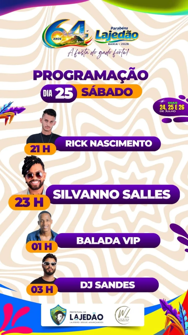 ajedão divulga programação oficial da Festa do Gado Forte 2026; confira as atrações ajedão divulga programação oficial da Festa do Gado Forte 2026; confira as atrações