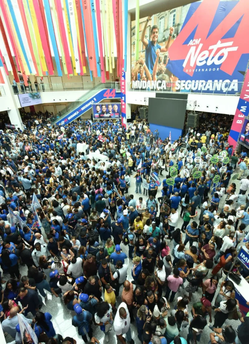 União Brasil oficializa ACM Neto como candidato ao Governo da Bahia nas eleições de 2026