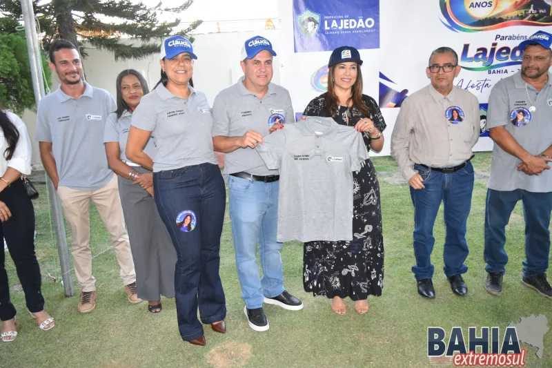 Prefeito Tonzinho recebe deputada Cláudia Oliveira e reforça parceria em prol de Lajedão