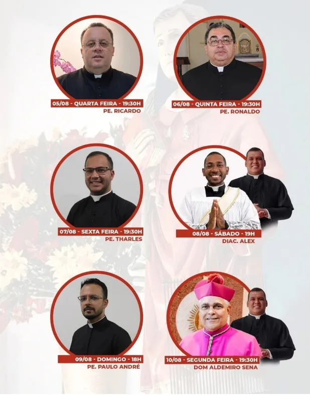 Paróquia São Lourenço inicia a festa do padroeiro com programação religiosa e quermesse Paróquia São Lourenço inicia a festa do padroeiro com programação religiosa e quermesse