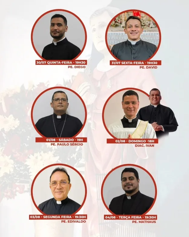 Paróquia São Lourenço inicia a festa do padroeiro com programação religiosa e quermesse Paróquia São Lourenço inicia a festa do padroeiro com programação religiosa e quermesse