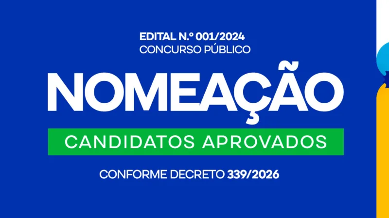 Prefeitura de Teixeira de Freitas nomeia novos servidores aprovados no Concurso Público 001/2024 Prefeitura de Teixeira de Freitas nomeia novos servidores aprovados no Concurso Público 001/2024