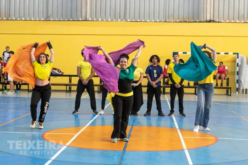 Com apresentações e competições, Jogos Estudantis movimentam a comunidade escolar de Teixeira de Freitas