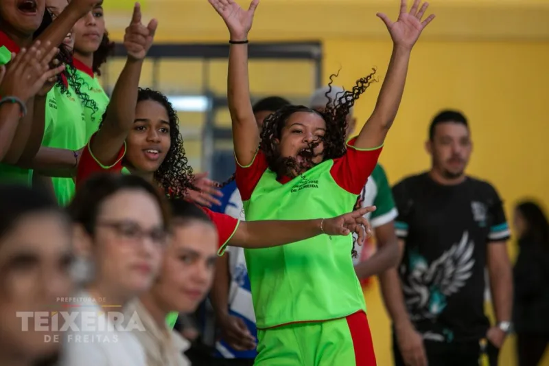 Com apresentações e competições, Jogos Estudantis movimentam a comunidade escolar de Teixeira de Freitas