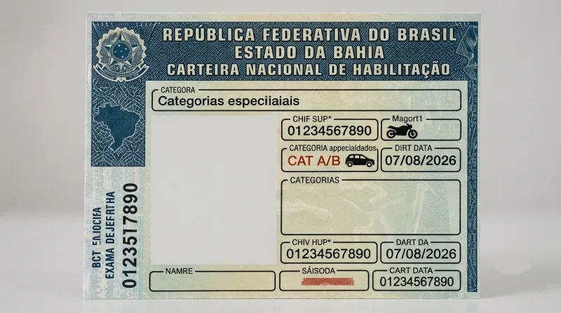 Exame toxicológico passa a ser exigido para primeira CNH das categorias A e B na Bahia