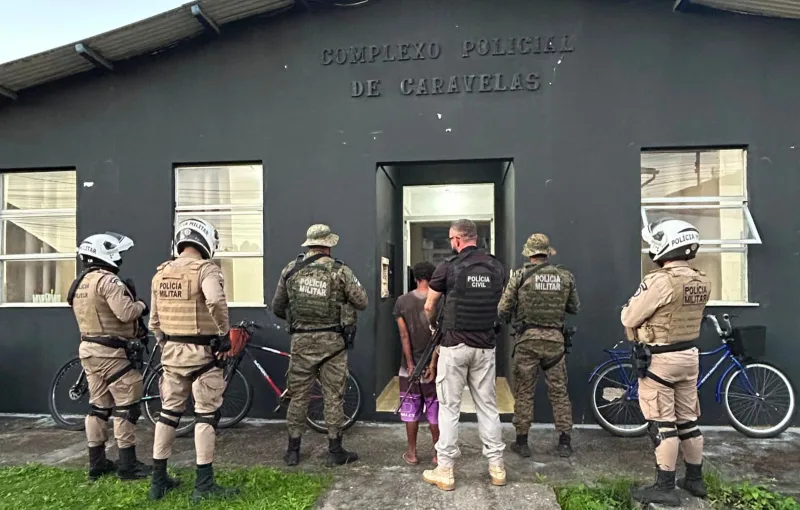 Homem apontado como autor de homicídio é preso pela Polícia Civil em Caravelas