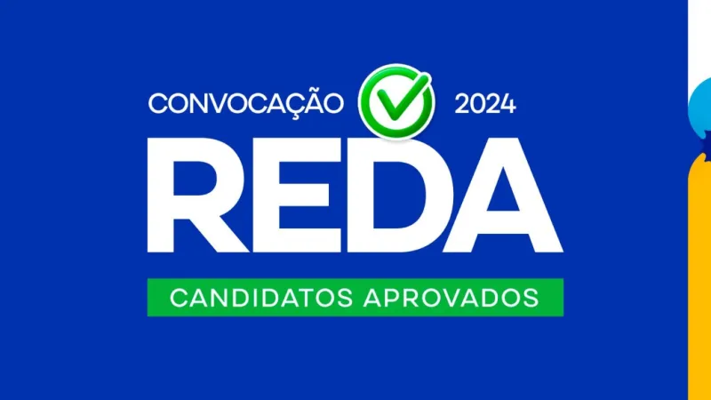 Prefeitura convoca candidatos aprovados no REDA 2024