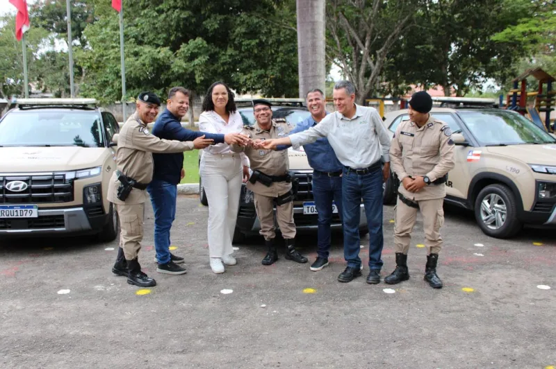 CPR-ES recebe seis novas viaturas para reforçar policiamento nos municípios da região