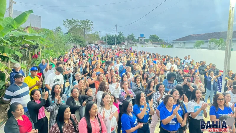 Transformação e dignidade: Colônia Nova celebra a entrega de importante pacote de obras em Nova Viçosa