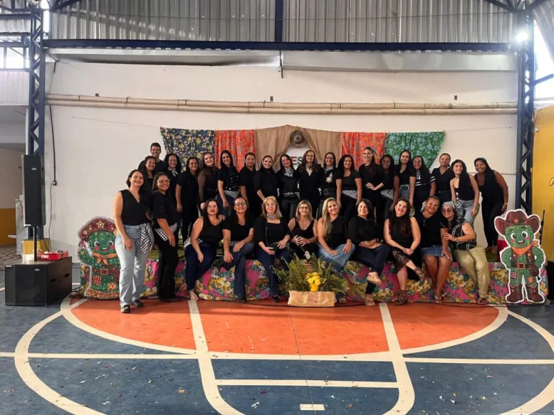 Festa Cultural da EMEI Monte Sinai celebra a diversidade brasileira com música, dança e tradição