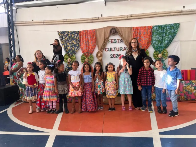 Festa Cultural da EMEI Monte Sinai celebra a diversidade brasileira com música, dança e tradição