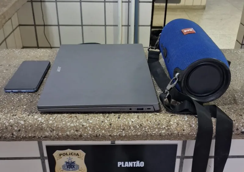 Polícia Militar prende homem por furto a residência e recupera bens da vítima em Teixeira de Freitas