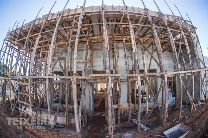 Nova Unidade de Saúde do Bela Vista chega a 64% e ganha novas etapas de infraestrutura