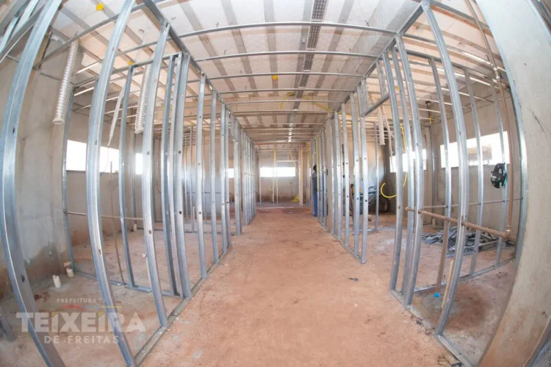 Nova Unidade de Saúde do Bela Vista chega a 64% e ganha novas etapas de infraestrutura