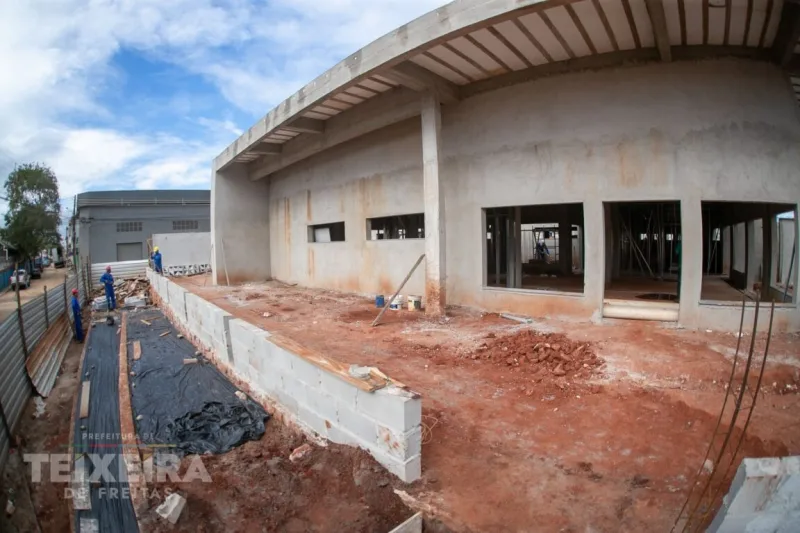 Obra da nova UBS do Redenção avança para etapa de acabamentos