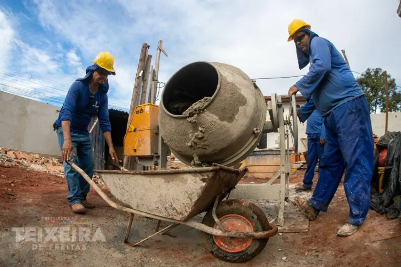 Obra da nova UBS do Redenção avança para etapa de acabamentos