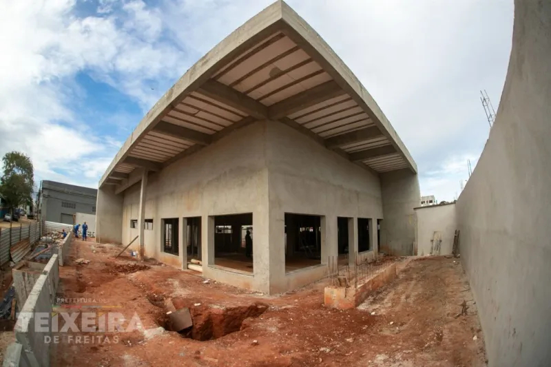 Obra da nova UBS do Redenção avança para etapa de acabamentos