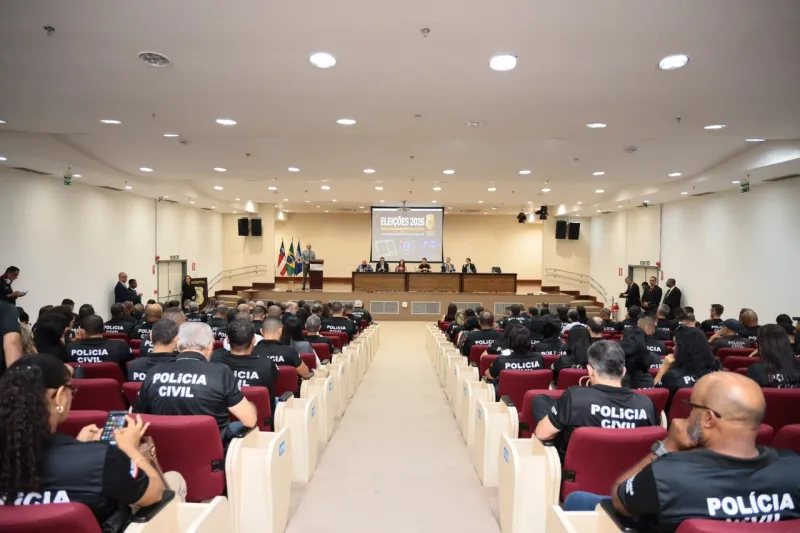 Polícia Civil promove Seminário sobre Crimes Eleitorais e Atuação da Polícia Judiciária