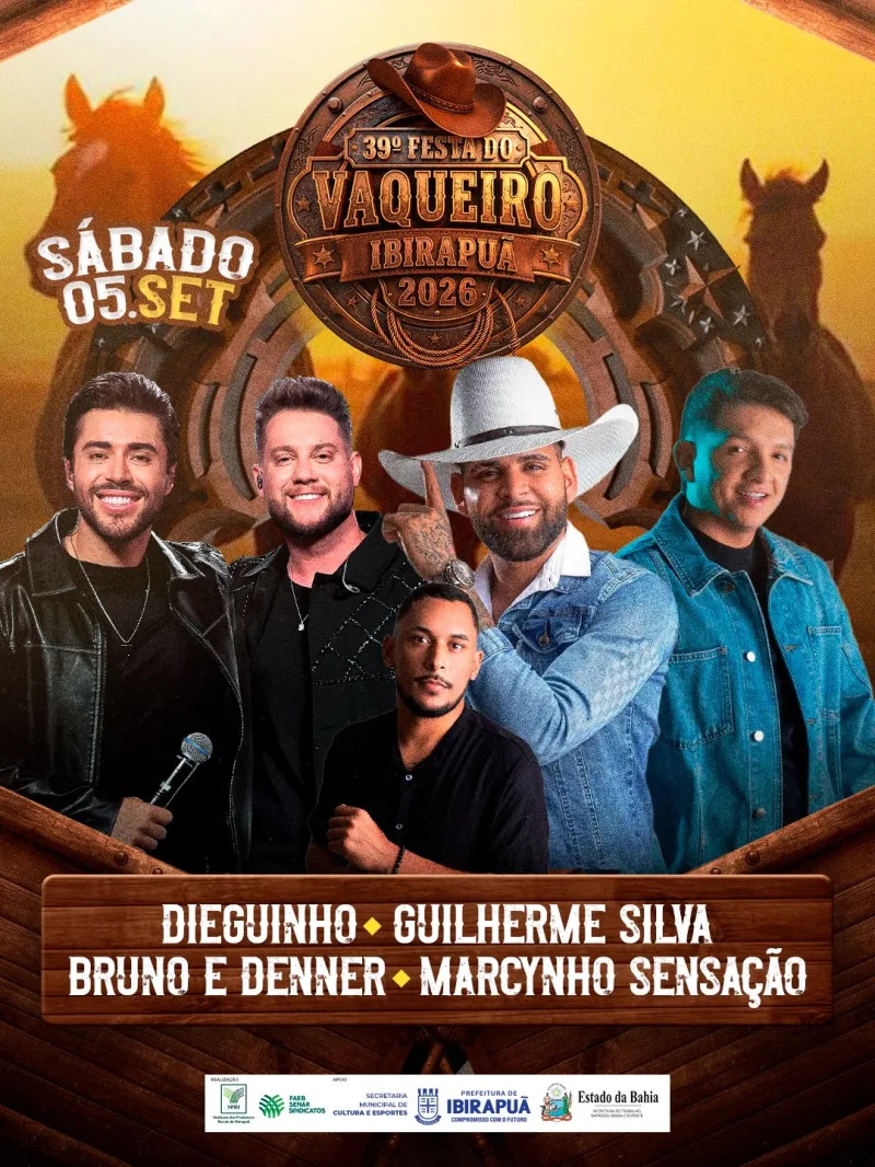 Com trio elétrico no encerramento, 39ª Festa do Vaqueiro promete agitar Ibirapuã