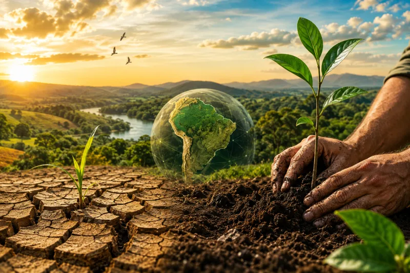 Brasil estabelece meta para restaurar mais de 163 mil km² de terras degradadas até 2030