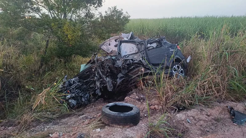 Acidente na BR-418 deixa quatro mortos e mobiliza equipes de resgate em Nova Viçosa