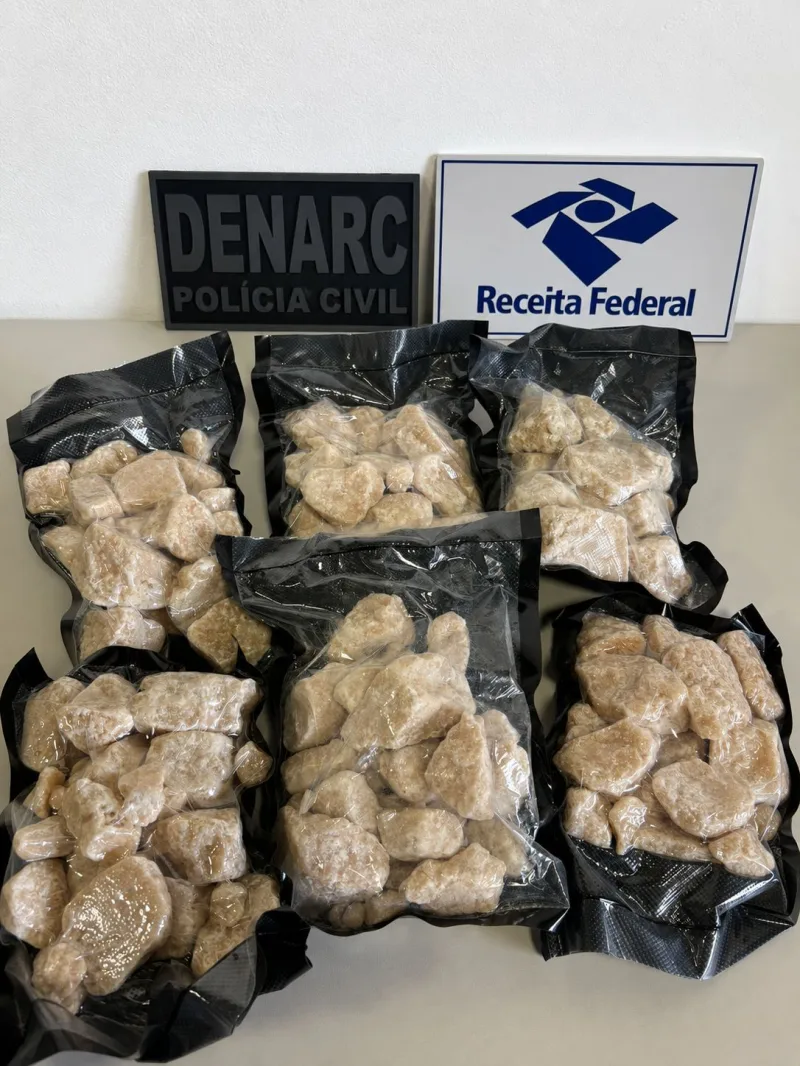 Ação integrada apreende 3kg de droga avaliada em mais de R$ 2 milhões em Salvador