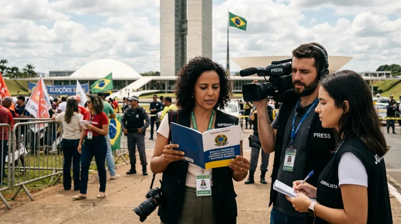 Governo Federal disponibiliza Guia De Proteção a Jornalistas no Período Eleitoral