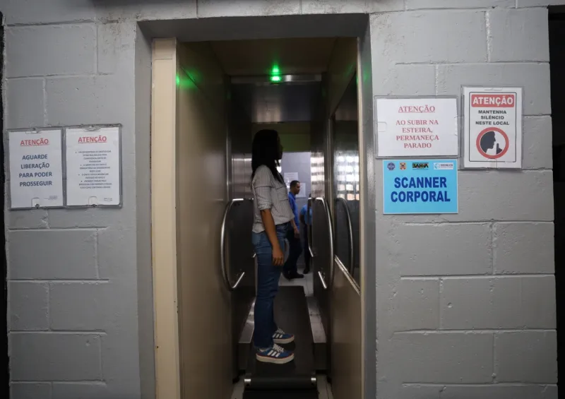 Tecnologia de inspeção amplia segurança nas unidades prisionais da Bahia Tecnologia de inspeção amplia segurança nas unidades prisionais da Bahia