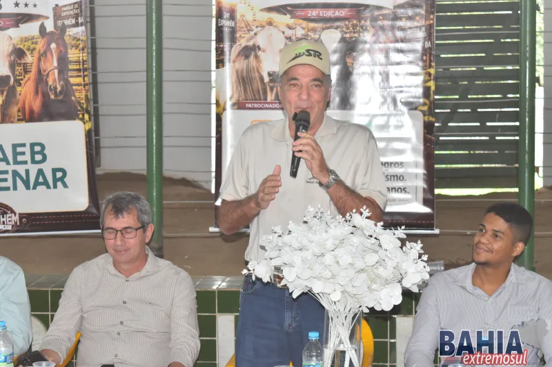 Pio Gazinelli, Pres. do Sindicato Rural  agradece a todos que contribuíram para o sucesso da 24ª EXPONHÉM