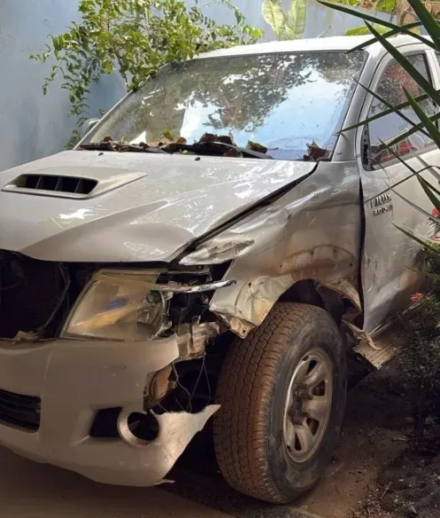 Caso Jeandra Nascimento: Hilux envolvida em atropelamento fatal é apreendida em Medeiros Neto Caso Jeandra Nascimento: Hilux envolvida em atropelamento fatal é apreendida em Medeiros Neto