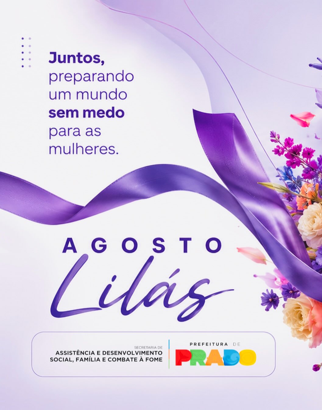 Pref. Prado - Agosto Lilás
