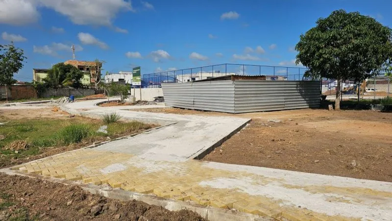 Itabatã ganha novo espaço de lazer e esporte com construção de praça no Cidade Nova Itabatã ganha novo espaço de lazer e esporte com construção de praça no Cidade Nova