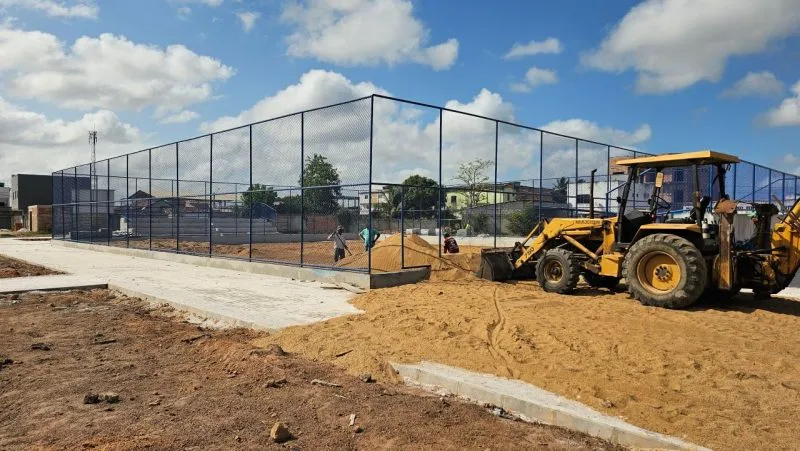 Itabatã ganha novo espaço de lazer e esporte com construção de praça no Cidade Nova Itabatã ganha novo espaço de lazer e esporte com construção de praça no Cidade Nova