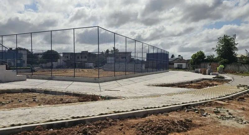 Itabatã ganha novo espaço de lazer e esporte com construção de praça no Cidade Nova Itabatã ganha novo espaço de lazer e esporte com construção de praça no Cidade Nova