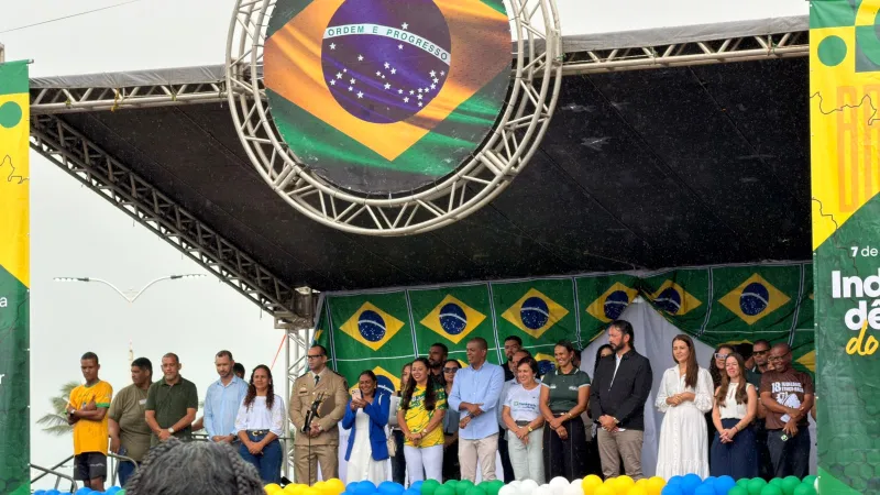 Prado celebra o 7 de Setembro com desfile cívico e homenagens à Independência do Brasil