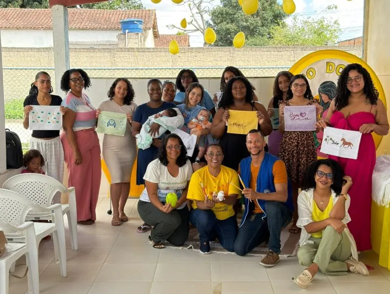 Projeto de Mucuri é apresentado em mostra estadual de experiências exitosas sobre aleitamento materno