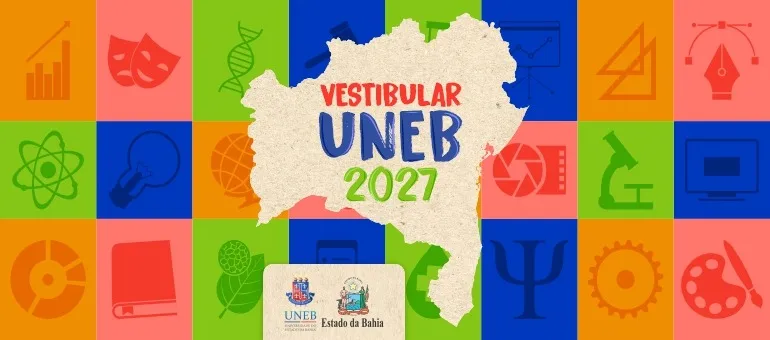 UNEB abre inscrições para Vestibular 2027 com 5,4 mil vagas em 25 campi