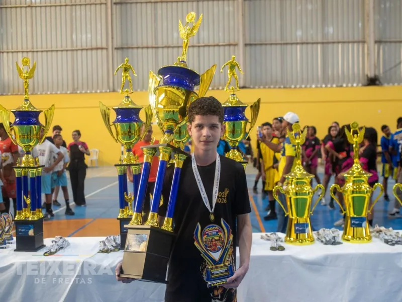 Jogos Estudantis movimentam escolas da Rede Municipal de Teixeira de Freitas ao longo de 2026
