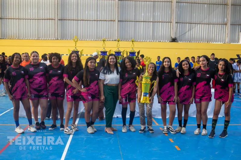 Jogos Estudantis movimentam escolas da Rede Municipal de Teixeira de Freitas ao longo de 2026