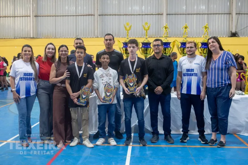 Jogos Estudantis movimentam escolas da Rede Municipal de Teixeira de Freitas ao longo de 2026