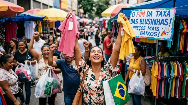 Sancionada lei que acaba com a “taxa das blusinhas”