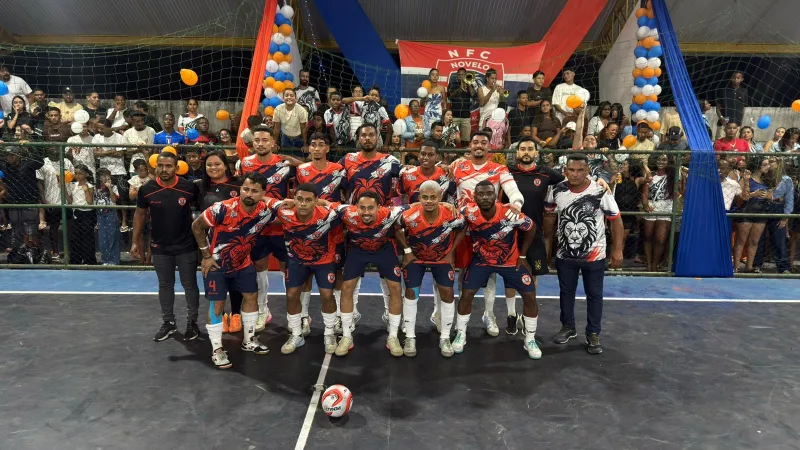 Novelo conquista título inédito do maior campeonato de futsal da Bahia, em Alcobaça