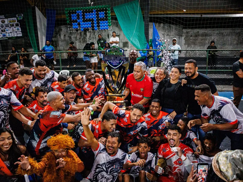 Novelo conquista título inédito do maior campeonato de futsal da Bahia, em Alcobaça