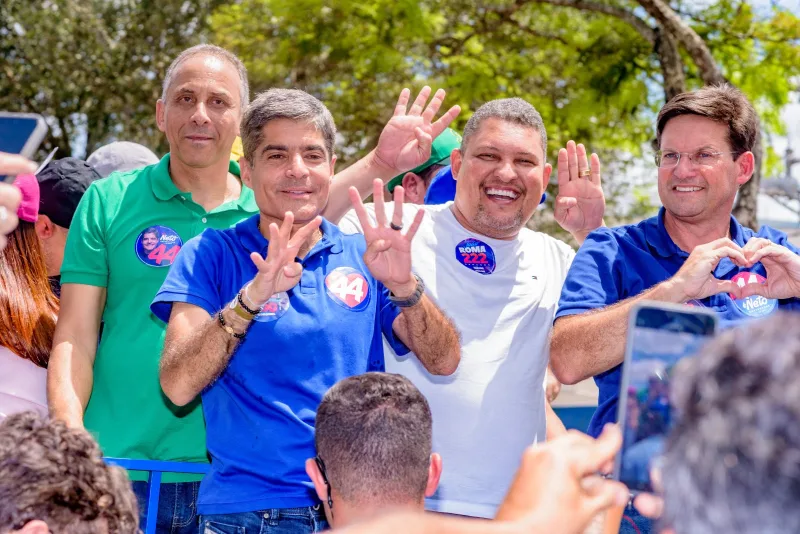 Carreata da vitória: Jonatas Santos traz ACM Neto pela segunda vez em Teixeira de Freitas e consolida força no União Brasil